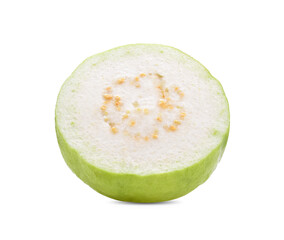 Fresh guava isolated on a white background