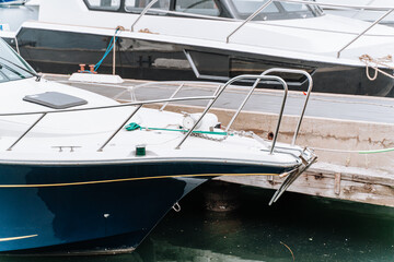 Fototapeta premium boats in the harbor