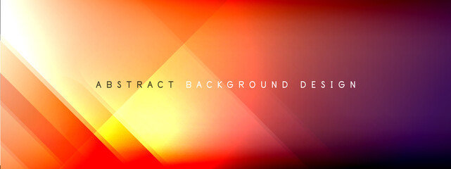 Motion concept neon shiny lines on liquid color gradients abstract backgrounds. Dynamic shadows and lights templates for text