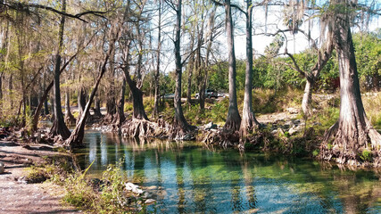 Río Ramos en Nuevo León, México