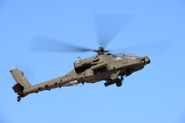 Apache Military Helicopter