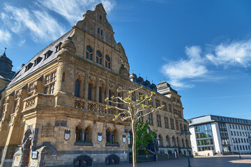 Fototapeta premium Rathaus der Stadt Recklinghausen in Nordrhein-Westfalen