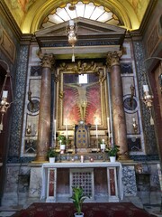 Fototapeta na wymiar Chiesa San Marcello al Corso, Rom Italien