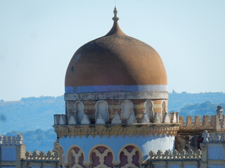 Santa Cesarea Terme - Cupola di Palazzo Sticchi di pomeriggio