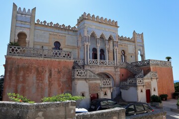 Santa Cesarea Terme - Facciata di Palazzo Sticchi