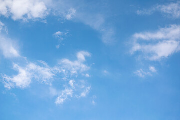 Beautiful blue sky clouds