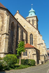 Naklejka premium Kirche St. Martini in Münster, Nordrhein-Westfalen