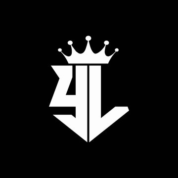 Monogram YL Logo Design By Vectorseller