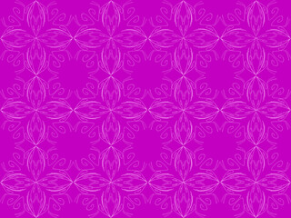 Seamless pattern design with floral background elements, beautiful ornaments, black, white, orange, pink, red, green, yellow, blue, gray, purple, brown