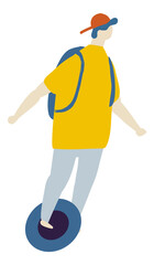 Man, Guy Flat Character Flat Vector © Oksana_Latysheva