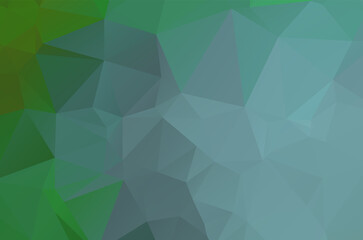Fototapeta premium light Green geometric designs. Vector, multicolor geometric background