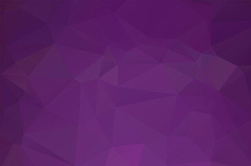 Purple vivid polygonal abstract background