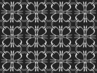 seamless damask pattern