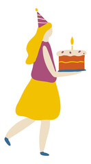 Party People Flat Vector