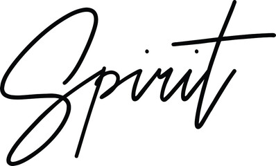 motivational  text. Only one single word. Printable graphic tee. Design doodle for print. Vector illustration. Colorful. Hand drawn calligraphy style. Black and white