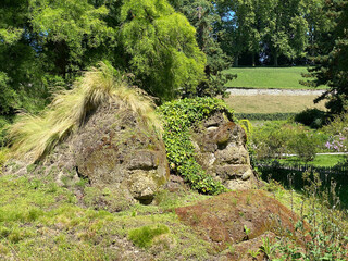 Together in the Garden or Zusammen im Garten (Flower Island Mainau on the Lake Constance or Die...
