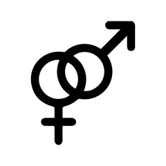 Gender icon design vector 