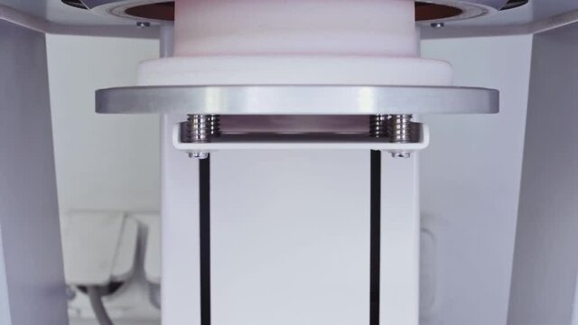 Ceramic dental crowns oven bakes new implants that are red-hot