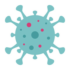 An illustration of viruses