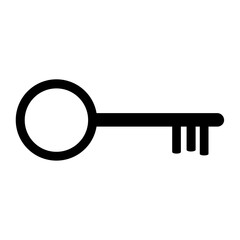 Key icon vector illustration