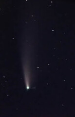 Fototapeta premium comet neowise