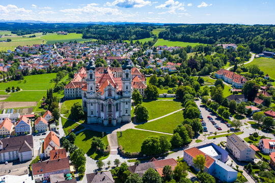 Ottobeuren Abbey, Unterallgäu, Swabia, Bavaria, Germany