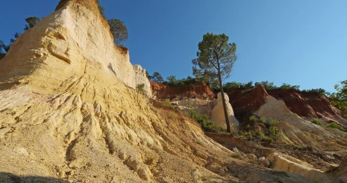 The french Colorado, Rustrel, Vaucluse, Provence,France