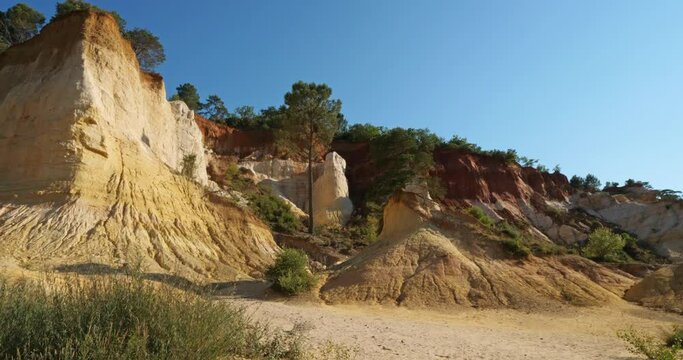The french Colorado, Rustrel, Vaucluse, Provence,France
