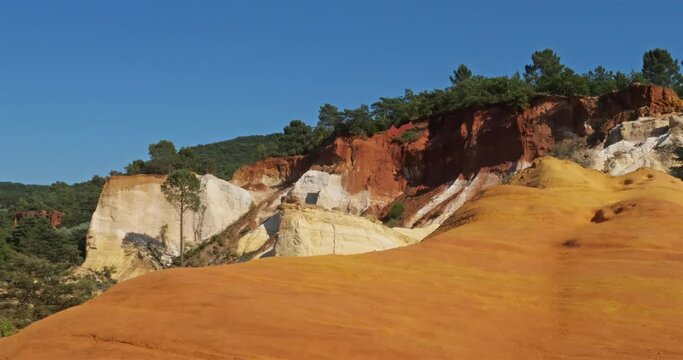 The french Colorado, Rustrel, Vaucluse, Provence,France