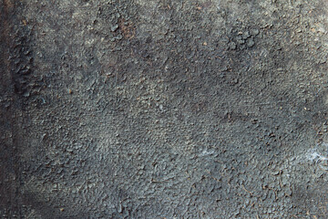 Thick dirt that forms on an old surface. Cracked texture background.
