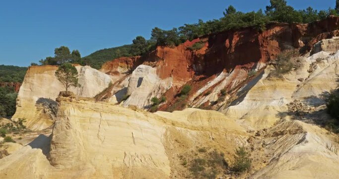 The french Colorado, Rustrel, Vaucluse, Provence,France