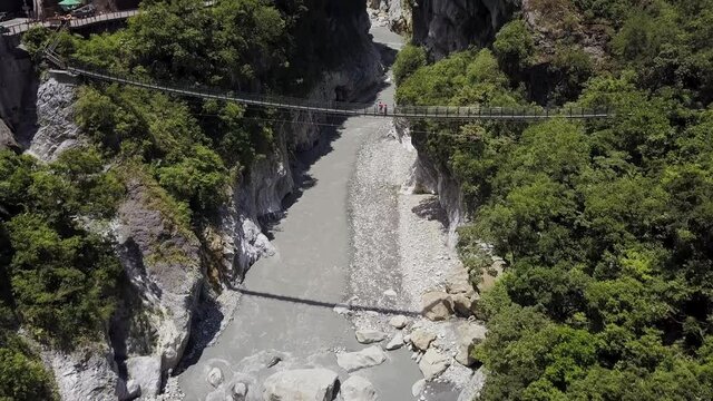 Aerial Shot of Taroko Gorge, Hualien County, Taiwan