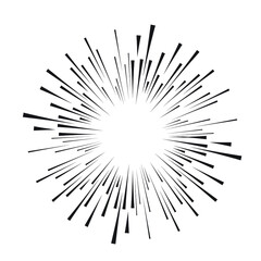 Fototapeta premium Lines in Circle Form . Spiral Vector Illustration .Technology round Logo . Design element . Abstract Geometric shape . Striped border frame for image