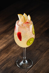 Tropical Cocktail Kiwi strawberry Sangria