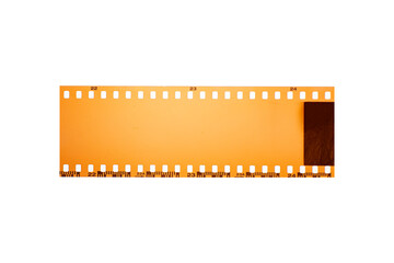 (35 mm.) film frame.With white space.film camera.	

