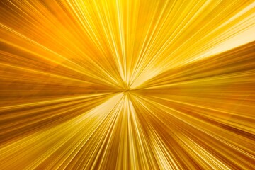 Yellow and gold rays in the center, background for design and decoration