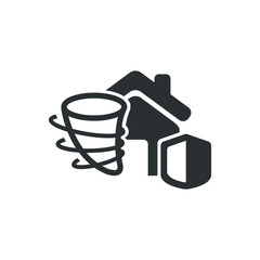 Windstorm insurance icon