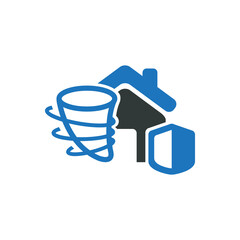 Windstorm insurance icon