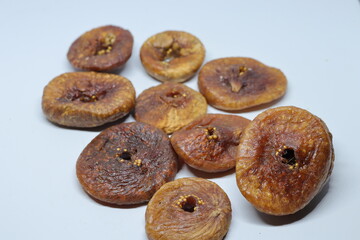 Dried Figs or Anjeer fruit from India is a healthy nutritional food

