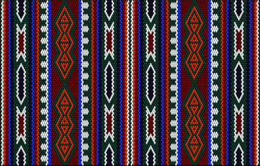 Ornament, mosaic, ethnic, folk pattern.
