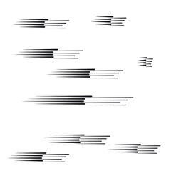 Speed Lines in arrow Form . Vector Illustration .Technology  Logo . Design element . Abstract Geometric shape .