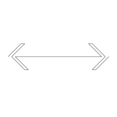 Lines Design . Vector Arrow Background.Abstract Geometrical illustration.