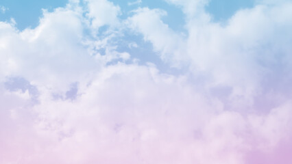 Pastel colored skies and clouds