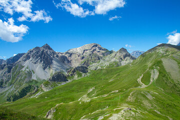 Photos de montagnes dans les Alpes