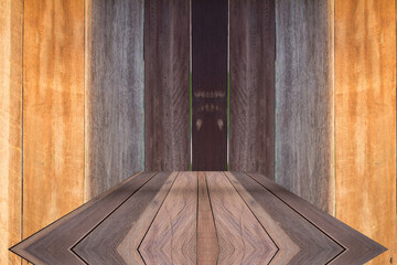 Grunge plank wood texture background