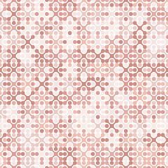 Geometric random color seamless pattern, background. Template for textile, wallpaper, packaging, any printing types. Vector illustration.