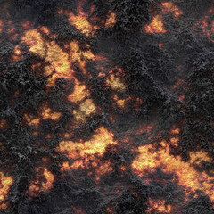 Seamless texture of lava and ashes. Background or texture.