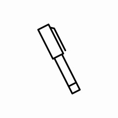Outline pen icon.Pen vector illustration. Symbol for web and mobile