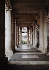 Pillars in Rome, Italy
