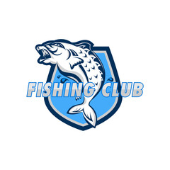 Fish logo illustration